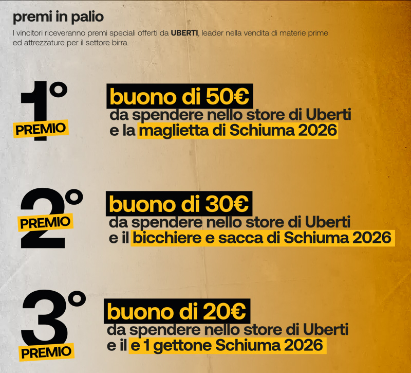 Premi Concorso 2026
